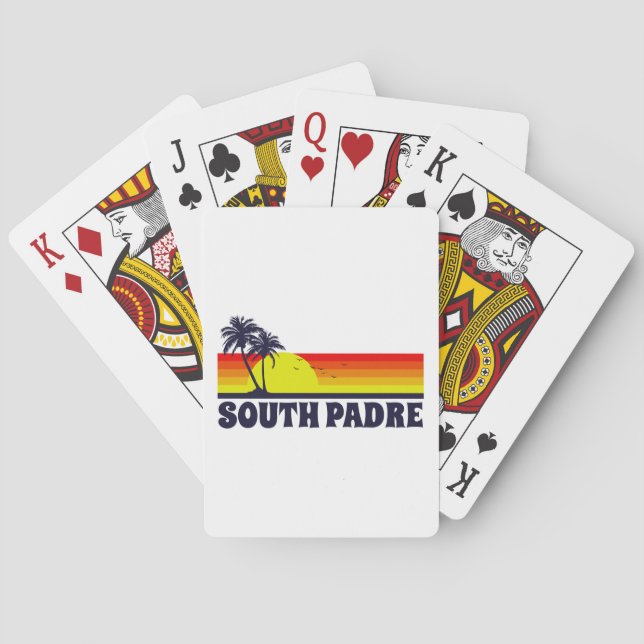Baraja De Cartas Isla del sur Tejas de Padre (Reverso)
