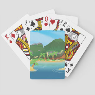Baraja De Cartas Isla del Tesoro Tropical