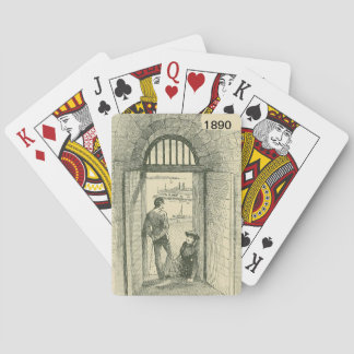 Baraja De Cartas Isla Mackinac Vintage 1890