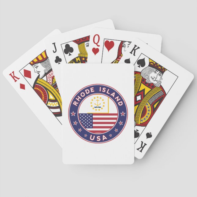 Baraja De Cartas Isla Rhode (Reverso)