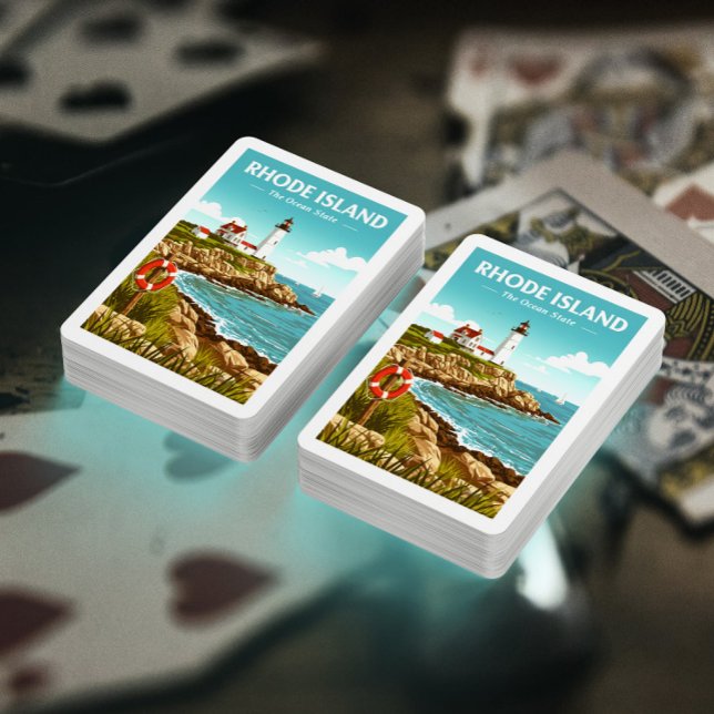 Baraja De Cartas Isla Rhode Vintage (Subido por el creador)