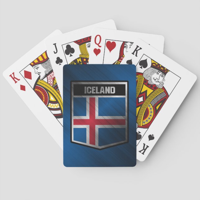 Baraja De Cartas Islandia (Reverso)