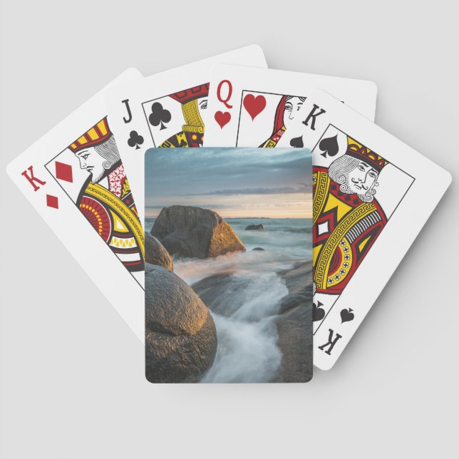 Baraja De Cartas Islas Lofoten Noruega (Reverso)