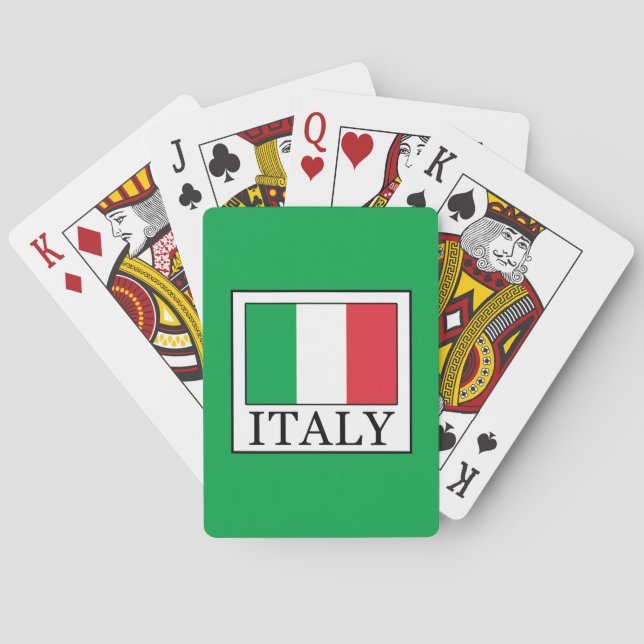 Baraja De Cartas Italia (Reverso)