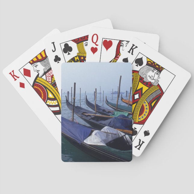 Baraja De Cartas Italia, Venecia. Góndolas. (Reverso)