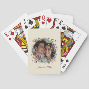 Baraja De Cartas Ivy romántico y mariposas