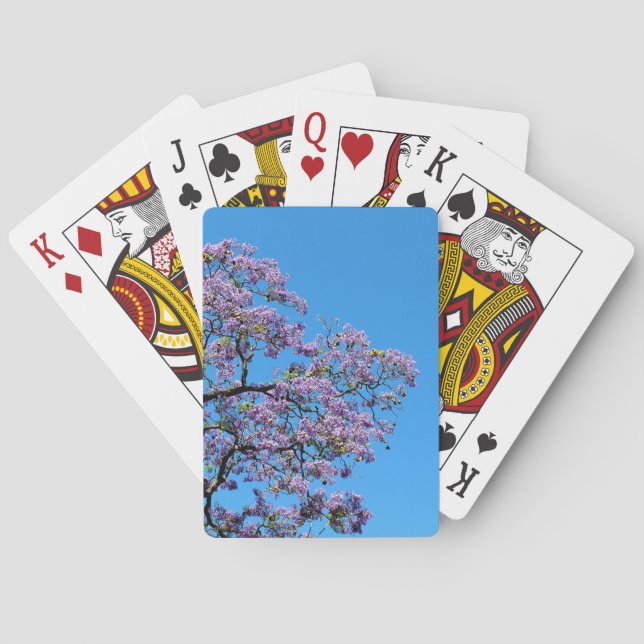 Baraja De Cartas Jacaranda (Reverso)