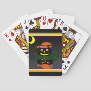 Baraja De Cartas Jack O Lantern y su reflexión -