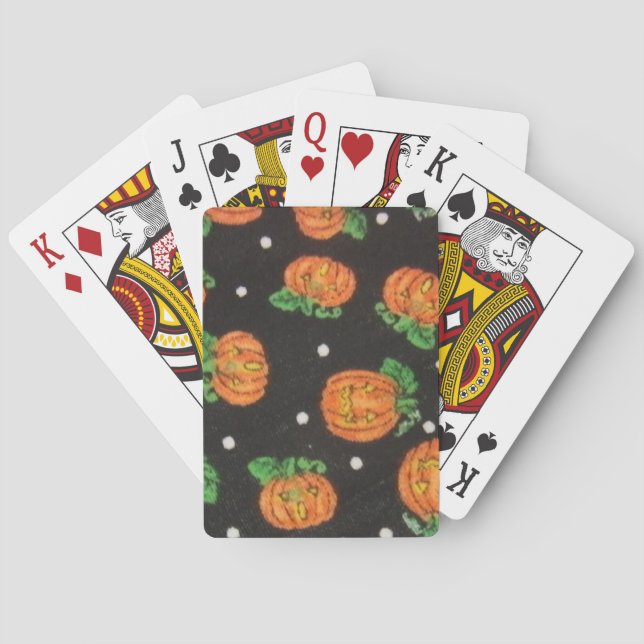 Baraja De Cartas Jack O' Lanterns (Reverso)