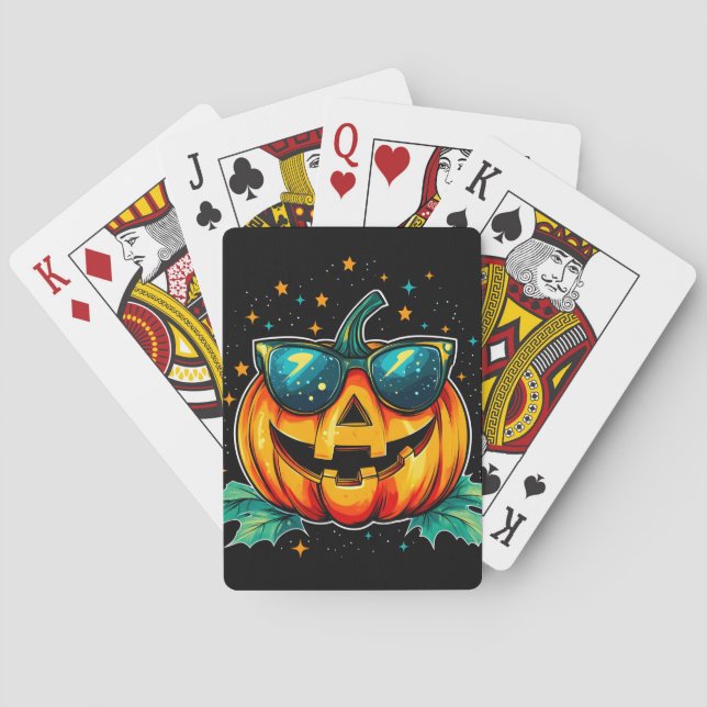 Baraja De Cartas Jack-O-Space de Guay cósmico (Reverso)