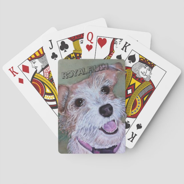 BARAJA DE CARTAS JACK RUSSELL DULCE (Reverso)