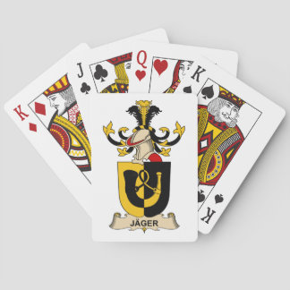 Baraja De Cartas Jäger Family Crest