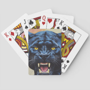 Baraja De Cartas Jaguar - Pantera negra