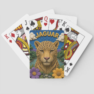 Baraja De Cartas Jaguar Río Bosque Moderno KlayKoo