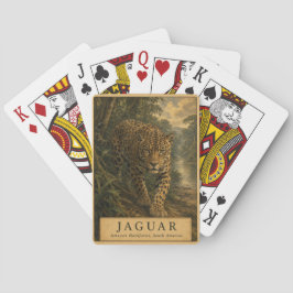 Baraja De Cartas Jaguar Selva Amazónica ANTIGUO