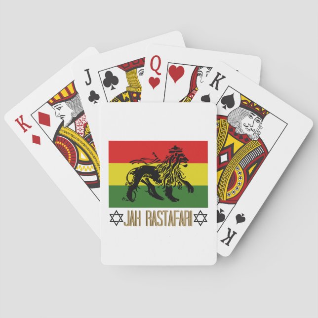 Baraja De Cartas Jah Rastafari (Reverso)