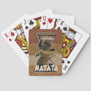 Baraja De Cartas Jambo Habari Hakuna Matata.