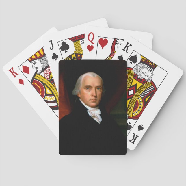 Baraja De Cartas James Madison el cuarto presidente: América coloni (Reverso)