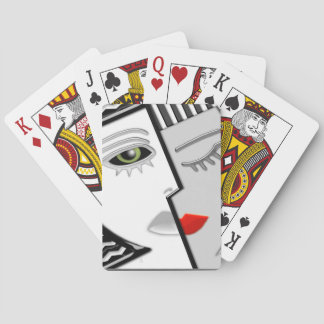 Baraja De Cartas Jano con dos caras de Art Deco