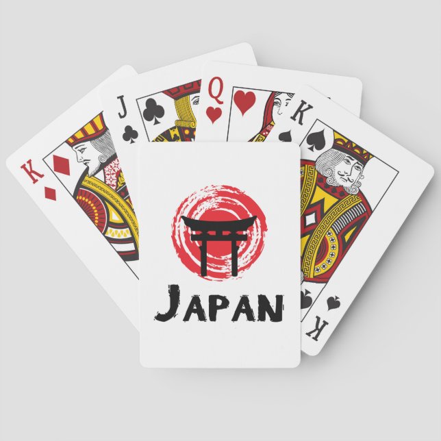 Baraja De Cartas Japón (Reverso)