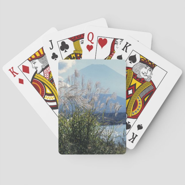 Baraja De Cartas Japón, Honshu, Yamanashi Pref., Fuji-Hakone-Izu (Reverso)