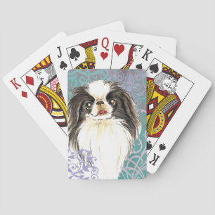 Baraja De Cartas Japonés elegante Chin