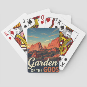 Baraja De Cartas Jardín Antiguo de los Dioses Colorado Viaje