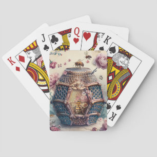 Baraja De Cartas Jardín de abejas encantadas fantasía (11)