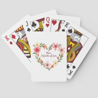 Baraja De Cartas Jardín de Amor de Mamá