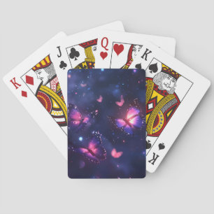 Baraja De Cartas Jardín de mariposas nocturnas celestiales
