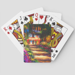 Baraja De Cartas Jardín de Monet en Giverny