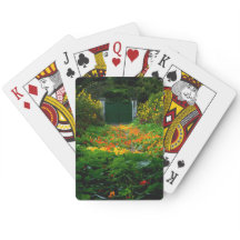 Jardín de Monet, Giverny, Francia en otoño