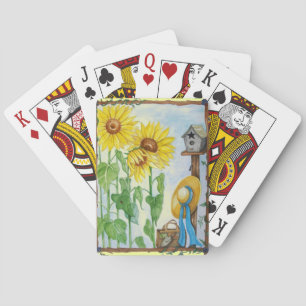 Baraja De Cartas Jardín del girasol