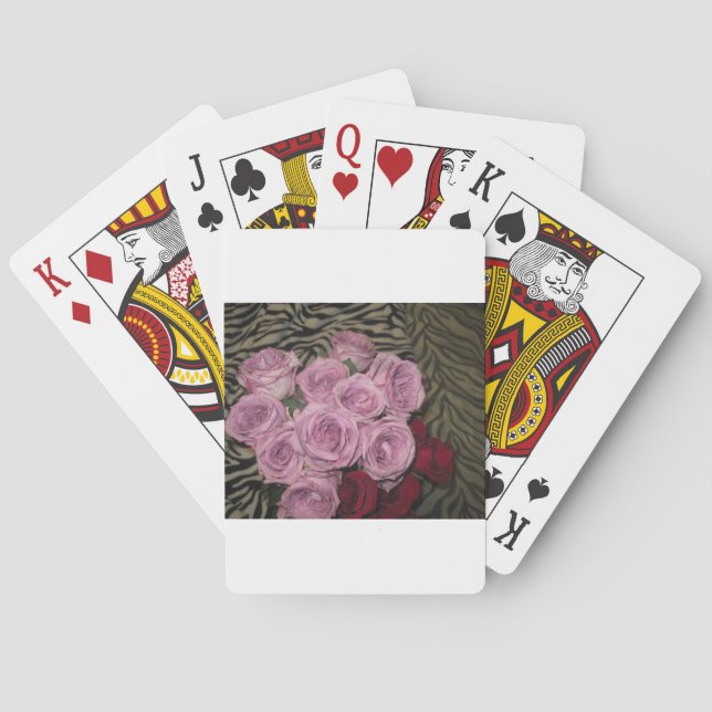 Baraja De Cartas Jardín floral (Reverso)