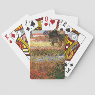 Baraja De Cartas Jardín Florido,Vincent van Gogh.