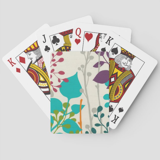 Baraja De Cartas Jardín III del metro (Reverso)
