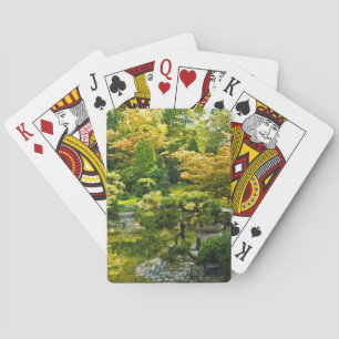 Baraja De Cartas Jardín Japonés - Estética Tradicional