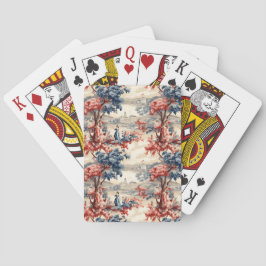 Baraja De Cartas Jardín Toile Americana 