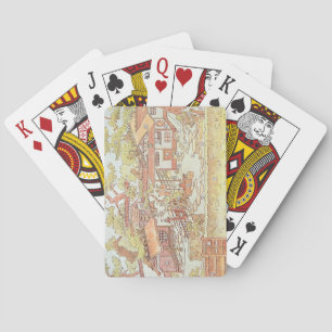 Baraja De Cartas Jardines de Yuan Ming Yuan, Peking, 1783-86 (engra