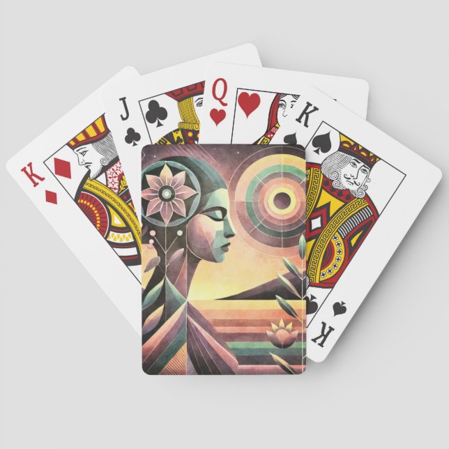 Baraja De Cartas Jasmine (Reverso)