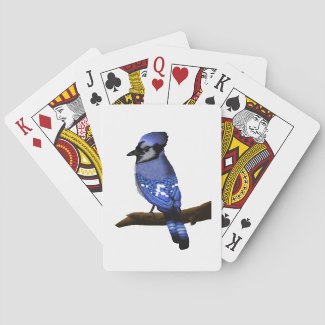 Baraja De Cartas Jay Bird Azul (Reverso)
