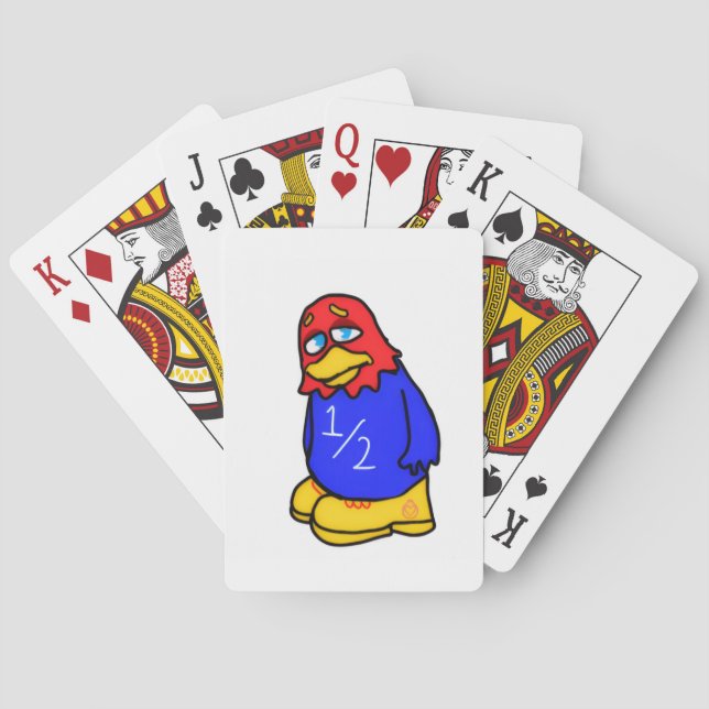 Baraja De Cartas Jayhawk triste  (Reverso)