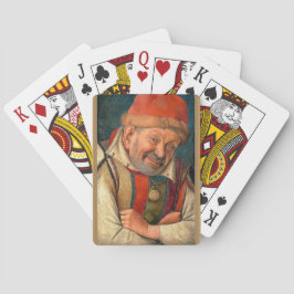 Baraja De Cartas Jean Fouquet Retrato de la Corte Fool Pietro Gonel