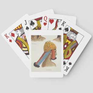 Baraja De Cartas Jefe de un hombre de la tribu Mundrucu, de 'Trave.