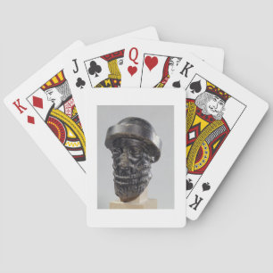 Baraja De Cartas Jefe de un rey, posiblemente Hammurabi, rey de Bab