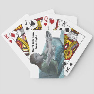 Baraja De Cartas Jefe de videojuego Elf lucha contra las tarjetas d