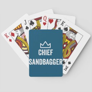 Baraja De Cartas Jefe Sandbagger Golf Meme Bjj Chess Sandbag