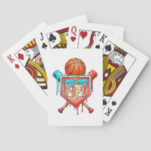 Baraja De Cartas Jersey de béisbol y baloncesto número 67 Drip Spor
