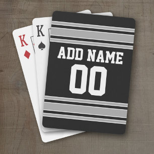 Baraja De Cartas Jersey de fútbol - Personalizar con tu información