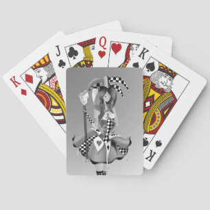 Baraja De Cartas Jester caprichoso y rey de las marionetas